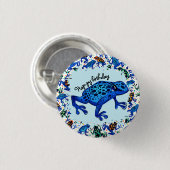 ホップピー誕生日ボタン 缶バッジ (正面&裏面)