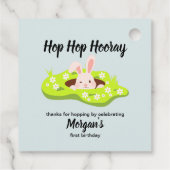 ホップホップホアレーバニーラビットホール1st誕生日 フェイバータグ (裏面)