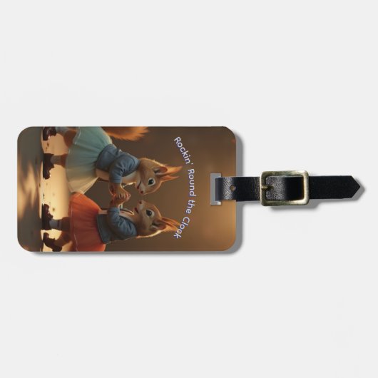 ホップリス ラゲッジタグ (正面横)