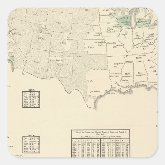 ホップ スクエアシール (正面)