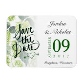 ホップ、ビール日付マグネットの保存 マグネット (横)