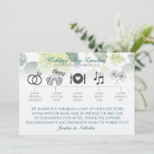 ホップ、ビール結婚式 プログラム (スタンド正面)