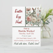 ホップ&狩り：イースターエッグ狩り招待状 招待状 (スタンド正面)