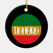 ホッホッホー クリスマス オーナメント (正面)
