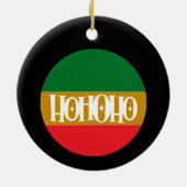 ホッホッホー クリスマス オーナメント (裏面)