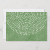 ホッモダントクリスマスドット白縁ど幸せな写真 シーズンカード (裏面)