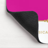 ホッモダントピエレガントンク金ゴールド名マウスパッド マウスパッド (コーナー)