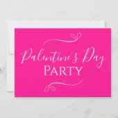 ホッモダントピンクパレンティーヌの日パーティー 招待状 (裏面)