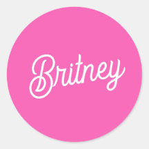 ホッモダントピンクパーソナライズされたモノグラムと名前