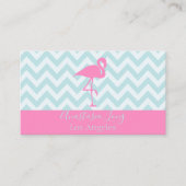 ホッモダントピンクフラミンゴ 名刺 (正面)