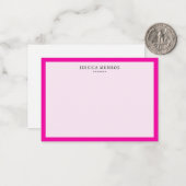 ホッモダントピ縁どック パーソナライズされた ノートカード (正面/裏面インサイチュ)