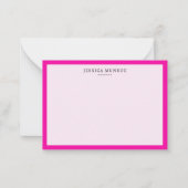 ホッモダントピ縁どック パーソナライズされた ノートカード (正面)