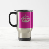 ホッ保トピンクの装飾のCALM CROWNシンボル トラベルマグ (左)
