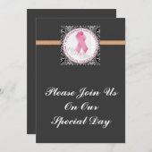 ホッ保プ・アライブ乳房癌 招待状 (正面/裏面)