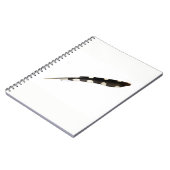 ホッ素晴らしトキツツキ羽メモ帳 ノートブック (左側)