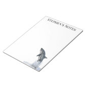 ホッ素晴らしトシャメパーソナライズされた ノートパッド (アングル)