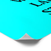 ホッ素晴らしプ001wht ポスター (角)