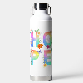 ホッ芸術的前向きやる気を起こさせる感動的 ウォーターボトル