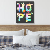 ホッ芸術的前向きやる気を起こさせる感動的 キャンバスプリント (インサイチュ (寝室))