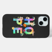 ホッ芸術的前向きやる気を起こさせる感動的 Case-Mate iPhoneケース (裏面 (横))