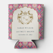 ホッ華美トピンク金ゴールドクラシーフローラ結婚ローレル 缶クーラー (正面)