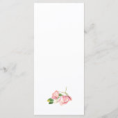 ホッ葉ク結婚花 メニュー (裏面)