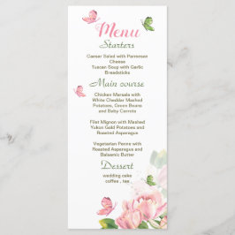 ホッ葉ク結婚花 メニュー