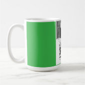 ホッ退職したスコッチのガ遊ムをスキップする年上の女性 コーヒーマグカップ (左)