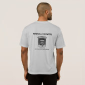 ホツプのハンドル Tシャツ (裏面フル)