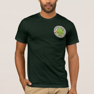 ホツプの国際的な連合は-前部か背部先頭に立ちます Tシャツ