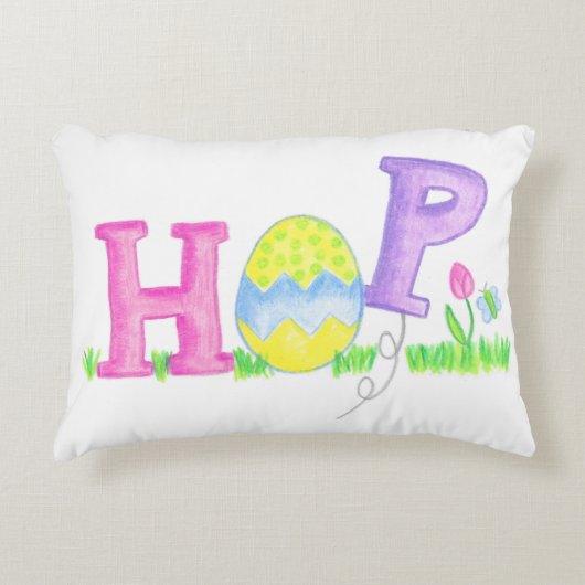 ホツプの枕 アクセントクッション (正面)