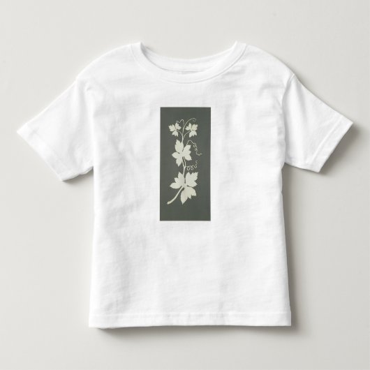 ホツプの植物 トドラーTシャツ (正面)
