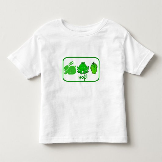 ホツプ! 子供のワイシャツ トドラーTシャツ (正面)