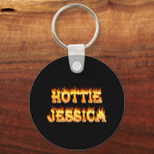 ホティ・ジェシカの火と炎。 キーホルダー (正面)