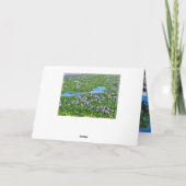 ホテイアオイ カード (裏面)