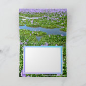 ホテイアオイ（花） カード (内部)