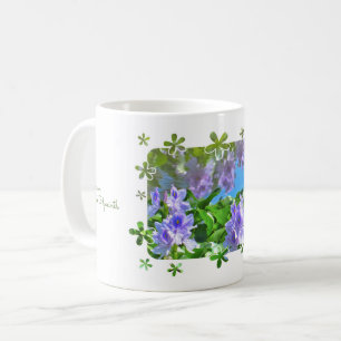 ホテイアオイ(花) コーヒーマグカップ