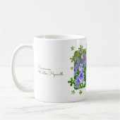 ホテイアオイ（花） コーヒーマグカップ (左)