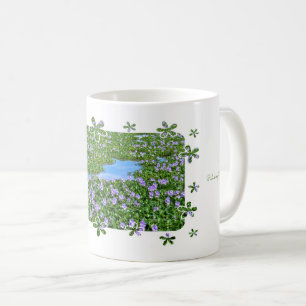ホテイアオイ（花） コーヒーマグカップ