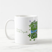 ホテイアオイ（花） コーヒーマグカップ (左)