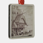 ホテルおよびゲストハウス メタルオーナメント (右)