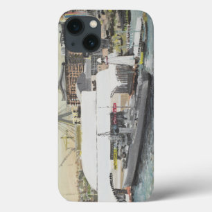 ホテルのバルコニーからのシドニーの海上博物館。 1998年 iPhone 13ケース