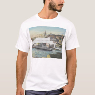 ホテルのバルコニーからのシドニーの海上博物館。 1998年 Tシャツ