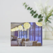 ホテルのレストラン ポストカード (スタンド正面)