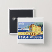 ホテルの木毛ドゥブロブニク 缶バッジ (正面&裏面)