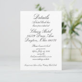 ホテルの詳細 エンクロージャーカード (スタンド正面)