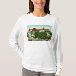 ホテルのdel Coronadoの南東概観 Tシャツ