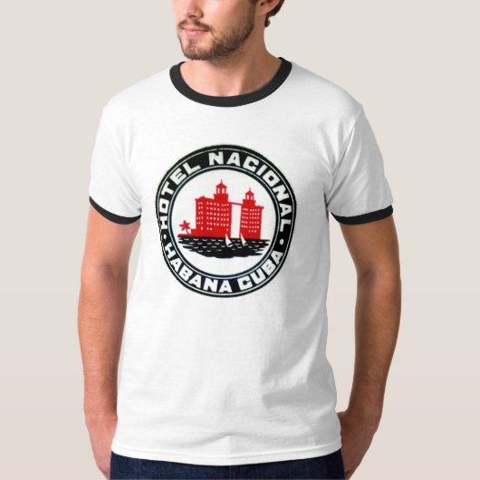 ホテルのNacionalキューバのワイシャツ Tシャツ (正面)