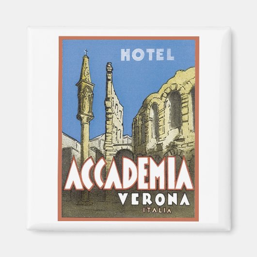 ホテルアカデミアヴェローナ マグネット (正面)