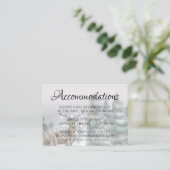 ホテルアコモデーションカードウィンターマジカルホテル エンクロージャーカード (スタンド正面)